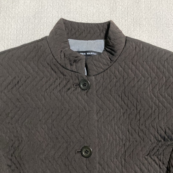 Karen Martini Jackets & Coats Karen Martini Virgin Wool Blend Dark